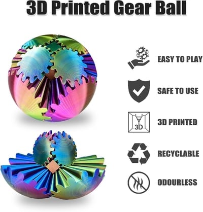 🔥GearSphere - The Steampunk Whirling Wonder Fidget (Gear Ball)